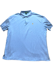 Load image into Gallery viewer, Lauren Ralph Lauren Shirt Adult 2XL XXL Blue Preppy Crown Crest Golf Polo Mens
