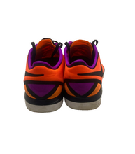 Load image into Gallery viewer, Nike Shoes Womens 9.5 Orange Black Lace Up Running Athletic Trainers Lunarlon
