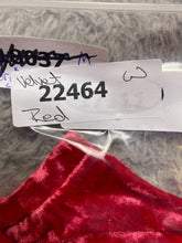 Load image into Gallery viewer, Ellos Shirt Womens 1X Red Velvet Spandex Stretch V-Neck Pullover Plus Ladies
