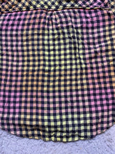 Load image into Gallery viewer, Rails Shirt Womens Medium Pink Orange Checkered Flannel Oversized Boxy Button Up
