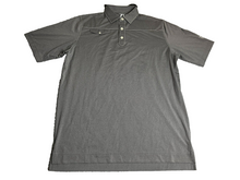 Load image into Gallery viewer, FJ FootJoy Shirt Adult Large Gray Athletic Fit Shaker Hills Golf Polo Mens
