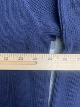 Load image into Gallery viewer, Eddie Bauer Sweater Adult Extra Large Tall Blue 1/4 Zip Mock Outerwear Knit Mens
