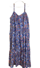 Load image into Gallery viewer, Knox Rose Dress Women 2XL XXL  AOP Flower Off The Coast Boho Tiered Sundress NWT
