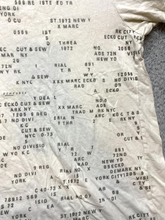 Load image into Gallery viewer, Marc Ecko Shirt Adult 2XL XXL Cut &amp; Sew Streetwear Skater AOP TEXT Spell Out Men
