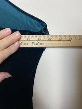 Load image into Gallery viewer, Cider Jumpsuit Womens 4XL Velvet Dark Green Gold Chain Strap Wide Leg Romper NWT
