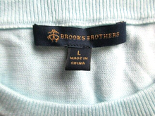 Load image into Gallery viewer, Brooks Brothers Shirt Womens Large Ruffle Knit Short Sleeve Casual Ladies
