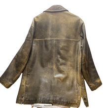 Load image into Gallery viewer, VTG Eddie Bauer Jacket Adult Medium Tan Thinsulate Leather Heavy Igala NYC Mens
