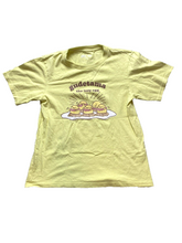 Load image into Gallery viewer, UNIQLO x Sanrio Shirt Womens Small Yellow Gudetama The Lazy Egg Funny Ladies
