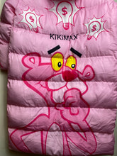 Load image into Gallery viewer, KiKiMax Jacket Womens 1X Pink Panther Quilted Parka Hoodie 90s Zip Up Plus Lady

