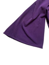 Load image into Gallery viewer, Lauren Ralph Laure Shirt Womens 2X Plum Keyhole Tunic Flare Sleeve Blouse Plus
