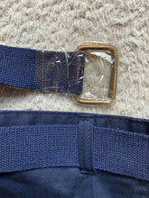 Load image into Gallery viewer, Linea Uomo Pants Adult 44x34 Navy Straight Leg Baggy Cargo Hip Hop Mens NWT
