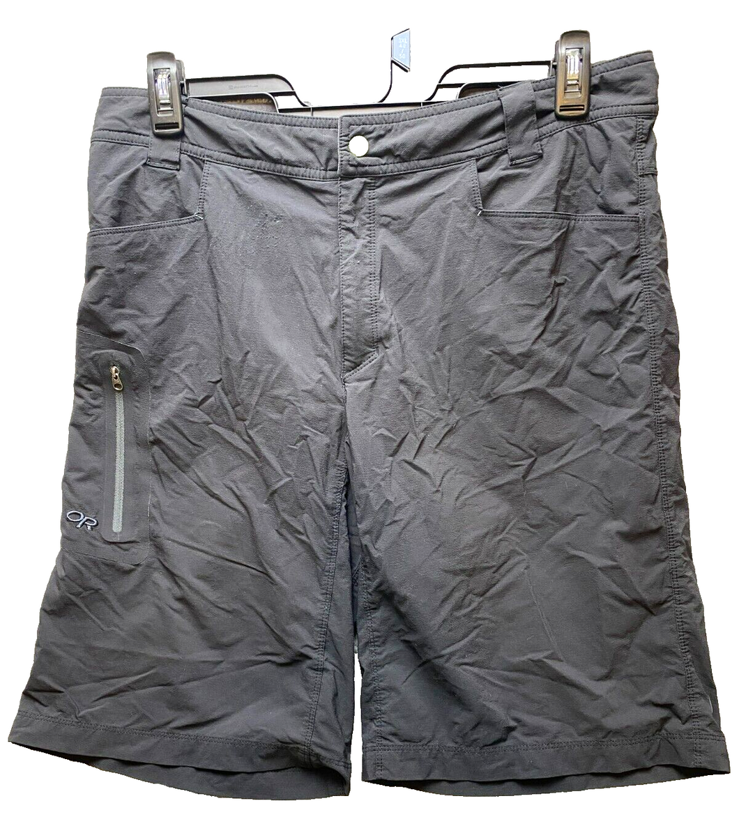 Outdoor Research Shorts Adult Large (37x11) Black Performance Utility Hiking Men