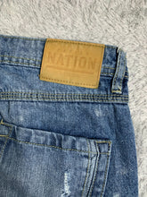 Load image into Gallery viewer, Parish Nation Jeans Adult 30x29 Blue Distressed Skater Thrashed Y2K Mens
