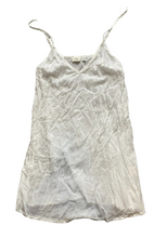 Load image into Gallery viewer, Aritzia Wilfred Dress Womens 2XS XXS White Slip Tank Peasant Boho Modal Ladies
