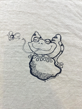 Load image into Gallery viewer, VTG Lake Arcadia Triathlon Shirt Adult Extra Large Khaki Single Stitch Frog 90s
