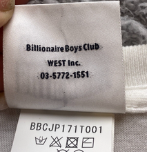 Load image into Gallery viewer, Billionaire Boys Club Shirt Adult Large White Camo Spell Out Arched Logo Mens
