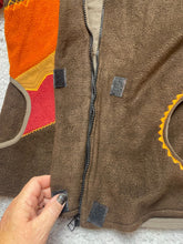 Load image into Gallery viewer, Greater Good Network Jacket Womens Small Multicolor Boho Funky Hippie Hooded
