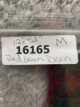 Load image into Gallery viewer, VTG Highland Scarf Adult Medium 12"x52" Tartan Tweeds Scottish Lambswool Mens
