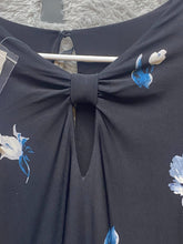 Load image into Gallery viewer, White House Black Market Dress Women Medium AOP Flower Boho Sheath MSRP $110 NWT
