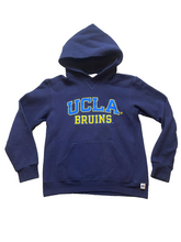 Load image into Gallery viewer, UCLA Bruins Sweatshirt Youth Large Hoodie Sweater Russell Athletic NCAA Boys
