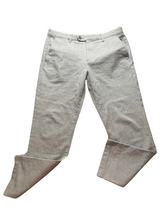 Load image into Gallery viewer, Ted Baker Pants Adult 33x28.5 Gray Straight Leg Flat Front Chino London Mens
