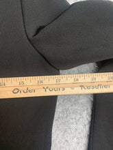 Load image into Gallery viewer, Imaginary Voyage Jacket Womens Small Black Sequins Collar Open Front Blazer Suit
