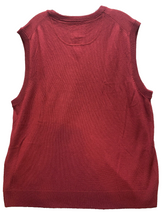 Load image into Gallery viewer, Orvis Vest Adult Extra Large Maroon Sleeveless Merino Wool Pullover Mens

