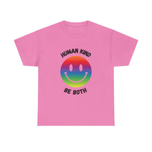Load image into Gallery viewer, Human Kind Be Both Rainbow Smiley T-Shirt - ALL Sizes - S - 5XL
