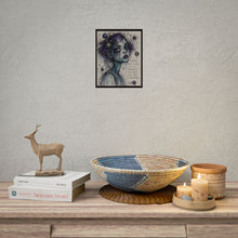 Load image into Gallery viewer, Rolled Poster — 'Weird Isn't a Flaw' Moody Surreal Portrait Art Print
