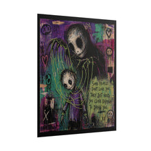 Load image into Gallery viewer, Rolled Poster — Gothic Illustration “Some People Don’t Love You” Wall Art

