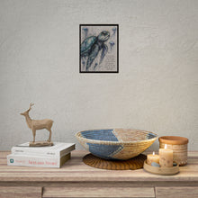 Load image into Gallery viewer, Sea Turtle Inspirational Poster — "Do Your Best" Rolled Art Print
