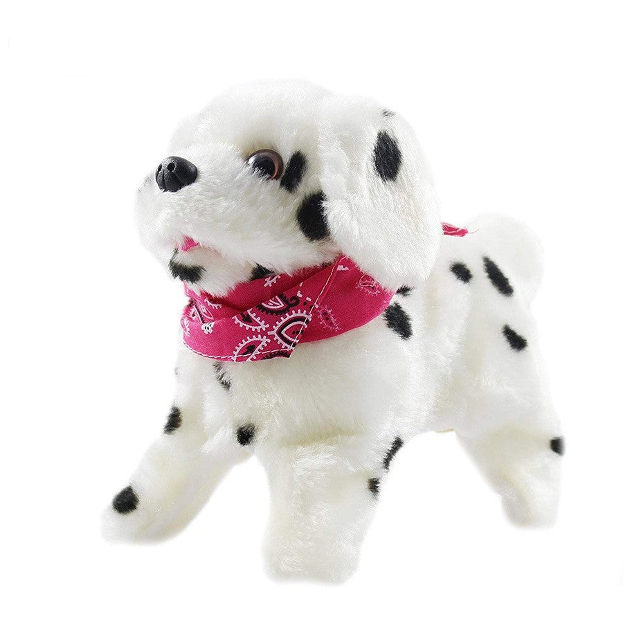 Cute Somersault Little Puppy - Barks, Sits, Walk, And Flips (Black And White)  (available for purchase in increments of 1)
