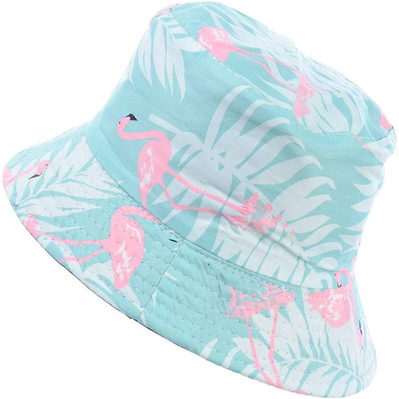 Reversible Printed Bucket hat - mint