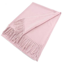 Load image into Gallery viewer, Large Cashmere Feel Scarf Shawls Solid Colors
