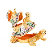 Load image into Gallery viewer, Big Pyramid 3 Turtle Jewelry Case
