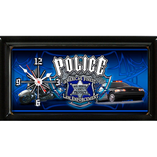 POLICE CLOCK