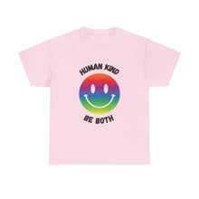 Load image into Gallery viewer, Human Kind Be Both Rainbow Smiley T-Shirt - ALL Sizes - S - 5XL
