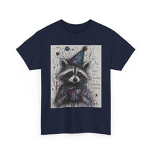 Load image into Gallery viewer, Whimsical Raccoon Art T-Shirt
