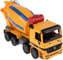 Load image into Gallery viewer, 14&quot; Friction Powered Cement Mixer Truck
