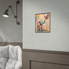 Load image into Gallery viewer, "Even the Smallest Steps Can Lead to the Biggest Changes" – Cute Motivational Canvas Poster
