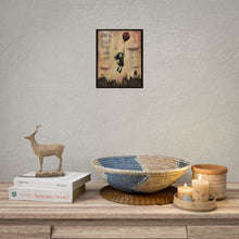 Load image into Gallery viewer, Rolled Poster — "Hang On, Even If Today Swings Hard" Inspirational Wall Art

