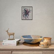 Load image into Gallery viewer, Octopus Art Poster – "Weird Isn’t a Flaw" Inspirational Rolled Poster
