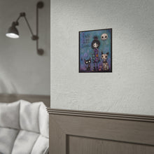 Load image into Gallery viewer, Pain Is Real but So Is Survival Rolled Poster — Gothic Whimsical Recovery Fantasy Wall Art
