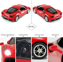 Load image into Gallery viewer, Radio Remote Control Ferrari 488 GTB 1:14 Scale
