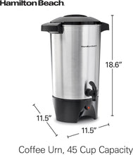 Load image into Gallery viewer, Hamilton Beach 45 Cup Coffee Urn

