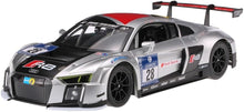 Load image into Gallery viewer, 12&quot; 1:14 Audi R8 LMS Performance Model W/ LED Lights (White)
