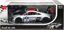 Load image into Gallery viewer, 12&quot; 1:14 Audi R8 LMS Performance Model W/ LED Lights (White)
