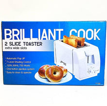 Load image into Gallery viewer, Brilliant Cook 2 Slice Toaster
