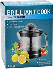 Load image into Gallery viewer, Brilliant Cook Citrus Juicer 0.7L (Black)
