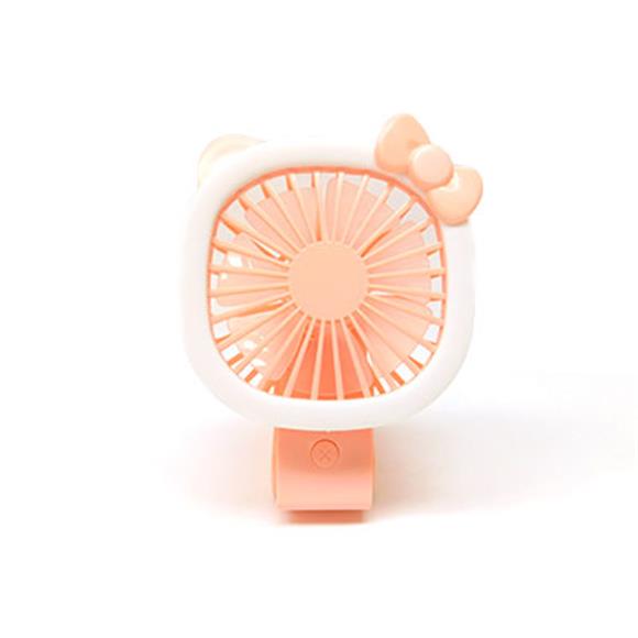 RECHARGEABLE PORTABLE MINI FAN 1 SPEED/FOLDABLE PINK